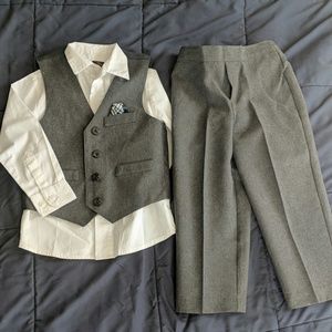 Boys 3 piece dress set